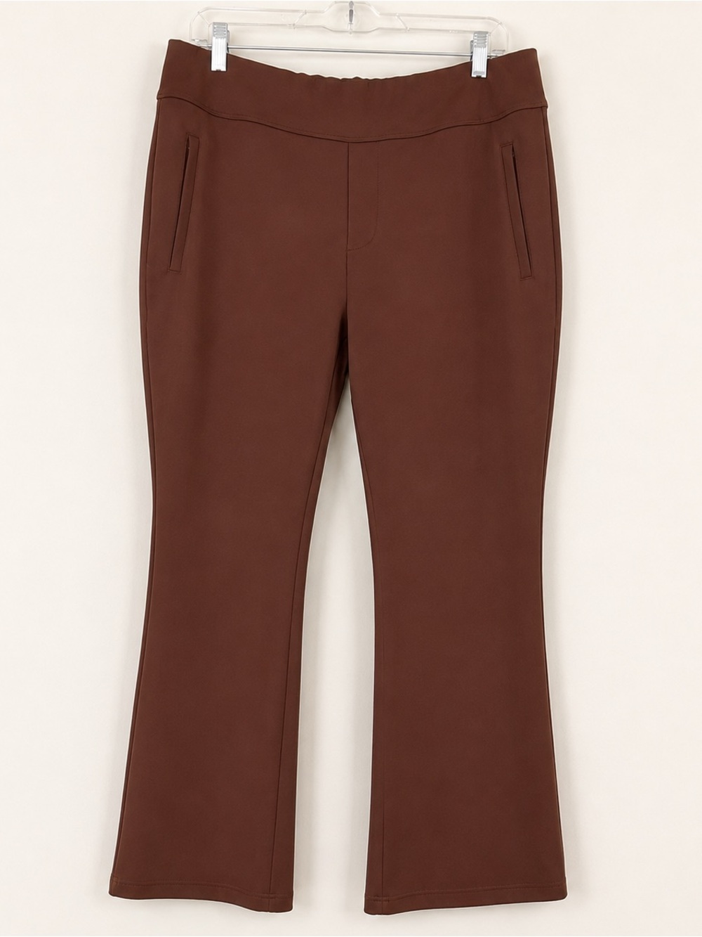 HALARA Flex DayStretch High Waisted Flare Work Pants Side Zipper Size 1X Office